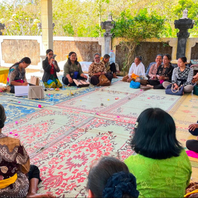 Lebih dari Estetika, Ternyata Ini Filosofi Mendalam di Balik Sanggul Perempuan Hindu Gunungkidul