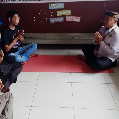 Bimbingan Rohani di Lapas Kendari Bekali WBP Hindu Hadapi Tantangan Zaman Kaliyuga