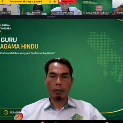 Pembinaan Guru Agama Hindu Sultra Perkuat Profesionalisme dan Tertib Administrasi