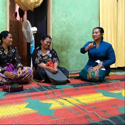 Kupas Makna Keikhlasan dalam Bhagawadgita, Penyuluh Agama Hindu Berikan Pencerahan Rohani di Tiyuh Tirta Makmur