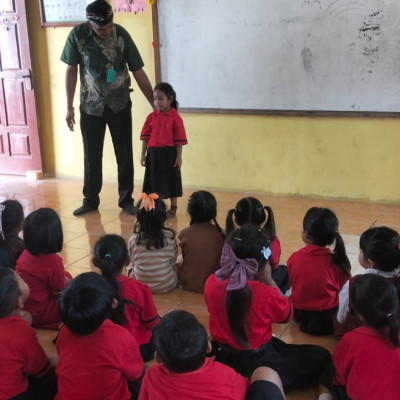 Peringati Hari Anak Nasional, Penyuluh Agama Hindu Tulang Bawang Tanamkan Karakter dan Spiritual Sejak Dini di Pratama Widyalaya Ganesha