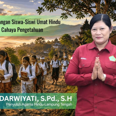 Menapaki Jalan Dharma: Perjuangan Siswa-Siswi Umat Hindu Dusun Kijung Mencari Cahaya Pengetahuan