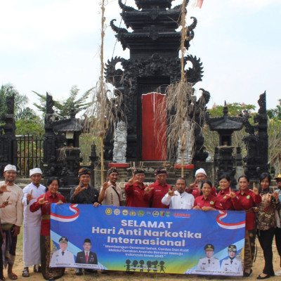 Bentengi Generasi Muda dari Narkotika, Penyelenggara Hindu Lampung Tengah Edukasi Umat Melalui Tirta Yatra Lokal