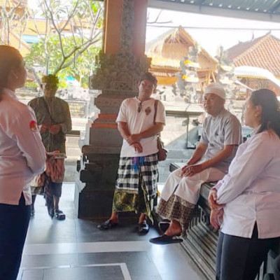 pencocokan antara dokumen administrasi dengan kondisi faktual pura