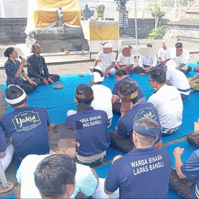 Melalui Program Ruang Pulih, Penyuluh Agama Hindu Kankemenag Bangli Perkuat Pembinaan Spiritual Warga Binaan Lapas Narkotika