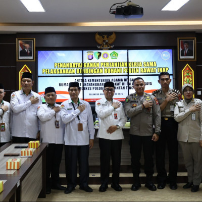 Hadir di Tengah Umat, Penyuluh Agama Hindu Kalteng Terjun Langsung Beri Penguatan Psikologis Pasien