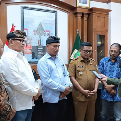 Perkuat Sinergi Keumatan, Gubernur Banten Terima Audiensi Panitia Ngenteg Linggih dan LPDG