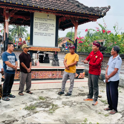 Penyuluh Lampung Tengah Siapkan Digitalisasi Informasi Pura melalui One Barcode One Temple
