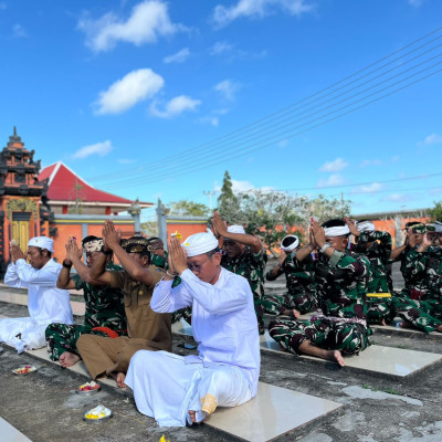 HUT Ke-1 Kodam XXIV Mandala Trikora, Prajurit Hindu Dikuatkan untuk Menjalankan Dharma Negara dan Agama