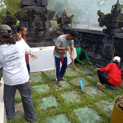 Green Dharma di Pangkalpinang, Pembimas Hindu Ajak Rawat Pura dan Lingkungan