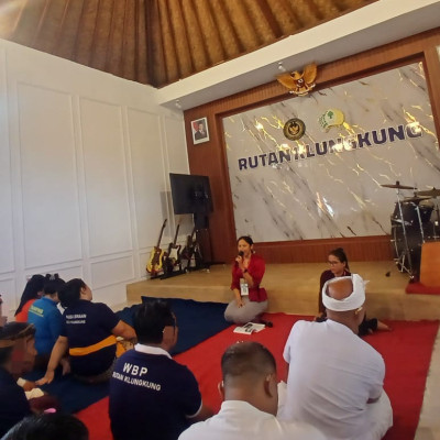 Dari Balik Jeruji, Penyuluh Hindu Klungkung Ajak Warga Binaan Belajar Bersyukur dan Bertumbuh