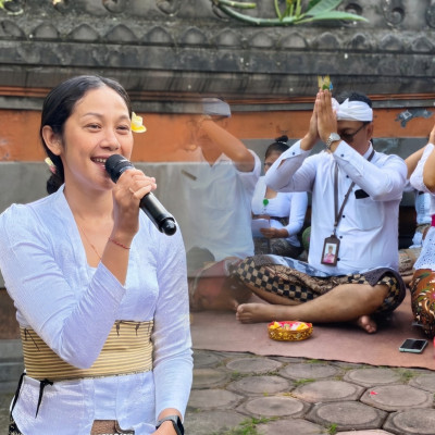 Bersyukur Tanpa Berhenti Berusaha, Penyuluh Klungkung Angkat Pesan Karma Yoga