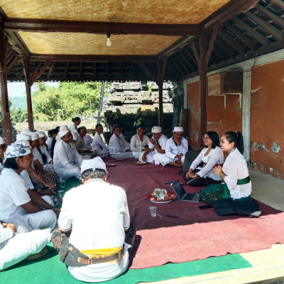 Perkuat Swadharma Pemangku, Penyuluh Hindu Karangasem Tekankan Keteladanan dan Pelayanan Umat