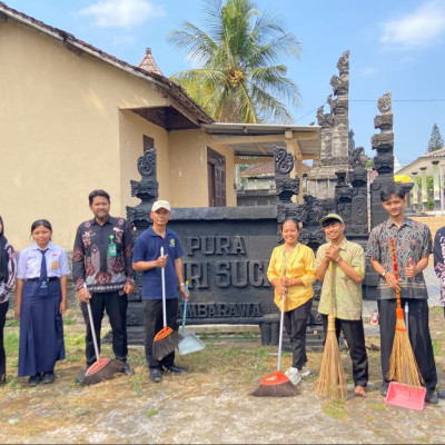 Green Dharma di Ambarawa, Pembimas Hindu Jateng Ajak Umat Rawat Kesucian Pura dan Lingkungan