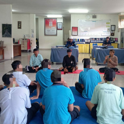 Empat Pilar Dharma Jadi Bekal Rehabilitan di Bangli Bangun Keteguhan Diri
