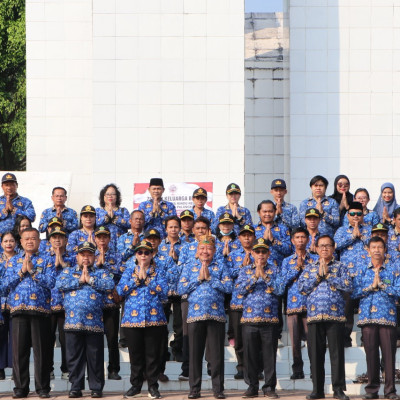 Maknai HUT ke-81 RI, Sivitas Akademika Kampus Hindu Palangka Raya Gelar Ziarah ke Taman Makam Pahlawan