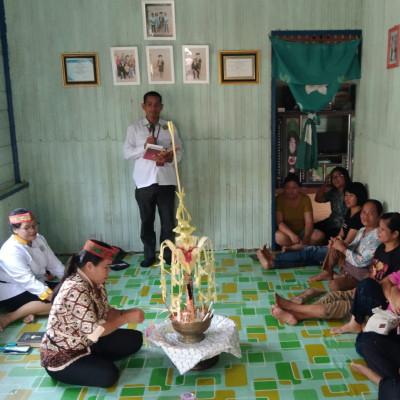Basarah Ngelangkang di Desa Jaman, Bakti kepada Leluhur dan Tradisi Hindu Kaharingan Tetap Terjaga