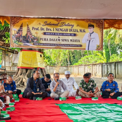 Jaga Kesucian Kawasan Cagar Budaya, Umat Hindu Lombok Barat Terima Pembinaan Terpadu
