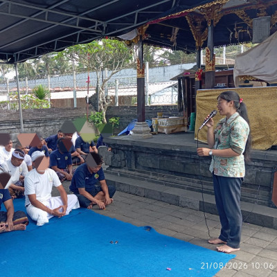 Ruang Pulih Kemenag Bangli, Aksara dan Mandala Jadi Media Refleksi Warga Binaan Lapas Narkotika