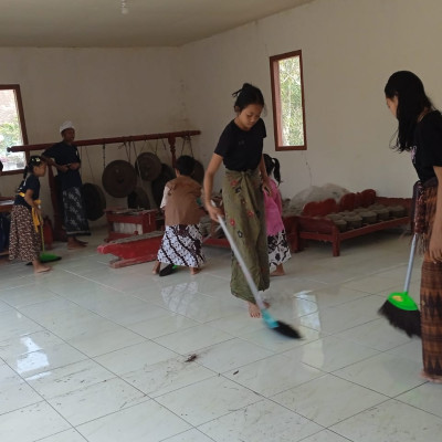 Padukan Dharma dan Cinta Tanah Air, Pelajar Hindu Gunungkidul Berkontribusi dalam Semarak Kemerdekaan