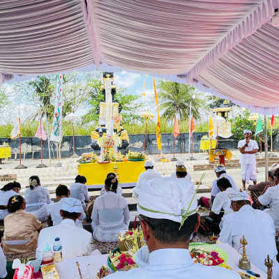Dari Ujung Timur Indonesia, Umat Hindu Merauke Kobarkan Semangat Ngayah