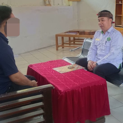 Sentuh Sisi Spiritual Warga Binaan, Penyuluh Hindu Jadikan Rutan Sebagai Ruang Introspeksi Diri