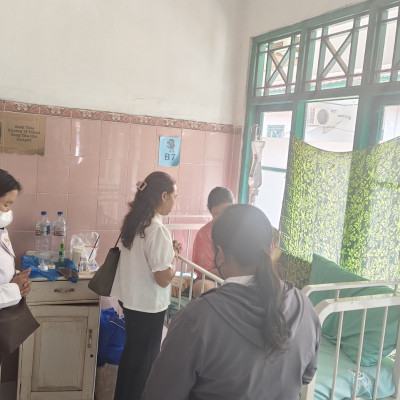 Sentuh Ruang Perawatan, Kemenag Katingan Rutinkan Layanan Doa Pasien Hindu di RS Masamsyar