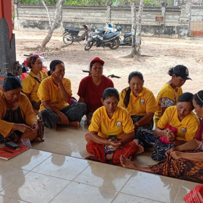 Perkuat Ketahanan Spiritual dari Desa, Perempuan Hindu Tulang Bawang Barat Jadikan Agama Pedoman Hidup