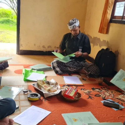 Amankan Aset Keagamaan, Kemenag Bangli Dampingi Penerbitan 29 Sertifikat Pura di Desa Adat Trunyan