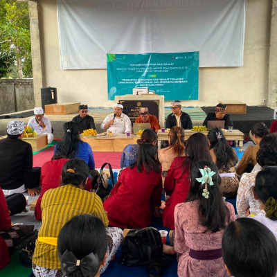 Perkuat Tri Dharma Perguruan Tinggi, STAHN Jawa Dwipa Edukasi Sad Kerti dan Ekoteologi di Pura Glenmore