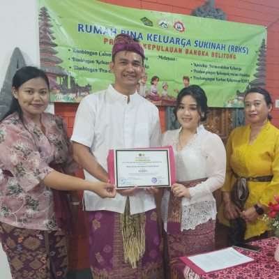 RBKS Bangka Belitung Berikan Bimbingan Calon Pengantin Hindu, Bekali Pasangan Membangun Keluarga Sukinah