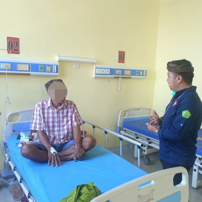 Tak Hanya di Pura, Penyuluh Hindu Mamuju Hadir Dampingi Pasien di Rumah Sakit