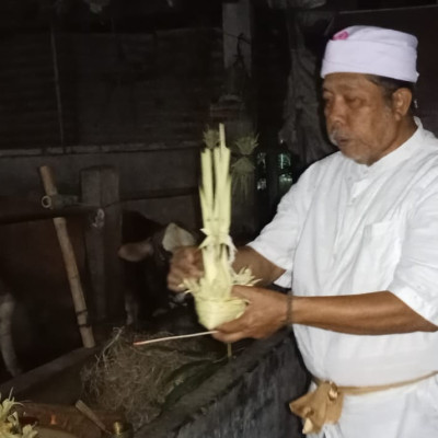 Begini Perayaan Tumpek Kandang Umat Hindu di Bantul, Yogyakarta