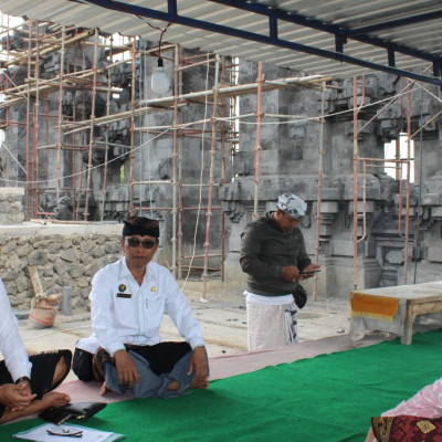 Pulihkan Tempat Suci Pascabencana, Bantuan Pembangunan Pura Pedharman Besakih dan Bukit Tegeh Diakselerasi