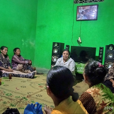 Dana Punia Bukan Soal Besar Kecil Nominal, Umat Hindu Boyolali Dikenalkan BDDN saat Anjangsana Tilem