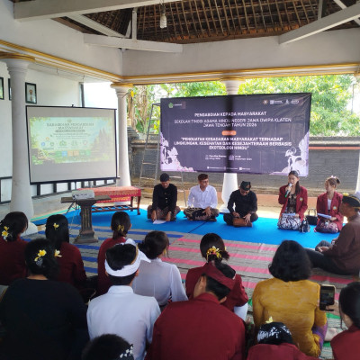 Pura Didorong Jadi Contoh Ekoteologi, Generasi Muda Hindu Blitar Diajak Rawat Lingkungan