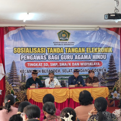 Percepat Transformasi Digital Administrasi Pendidikan, Penerapan Tanda Tangan Elektronik Dibekalkan bagi Guru di Empat Kecamatan