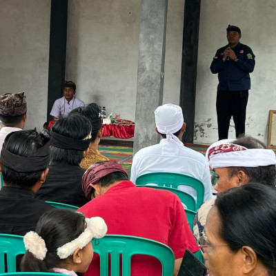 Wujudkan Kesetaraan Pelayanan Publik, Jangkauan Pembinaan Kerukunan Tiba di Kampung Karang Sari