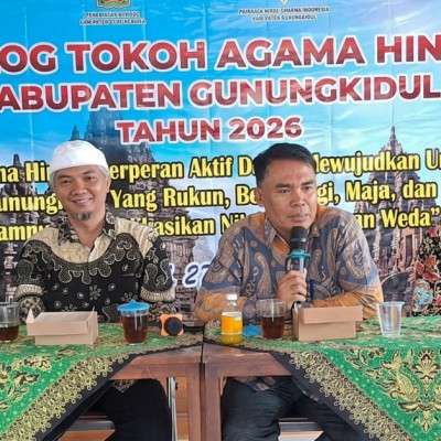Dorong Kemandirian Ekonomi Umat Berbasis Pura, Bimas Hindu DIY Gelar Dialog Bersama Tokoh Gunungkidul