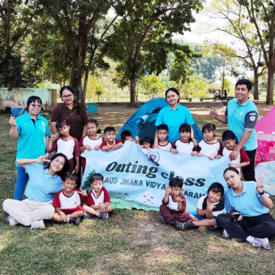 Akselerasi Green Dharma Sejak Dini, Pratama Widyalaya Jnana Vidya Mataram Gelar Outing Class Ekoteologi