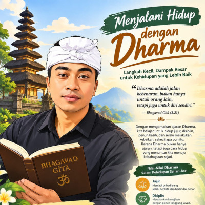 Menjadi Cahaya Dharma dalam Kehidupan