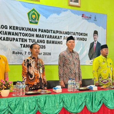 Tangkal Misinformasi, Bimas Hindu Tulang Bawang Perkuat Literasi Digital Tokoh Agama