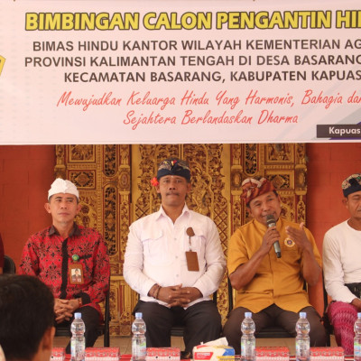 Cegah Pernikahan Dini dan Stunting, Bimas Hindu Kalteng Gelar Bimbingan Calon Pengantin Berkelanjutan