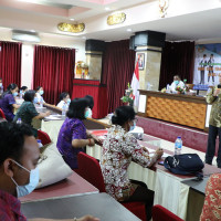 Dirjen Bimas Hindu Hadiri Workshop Penyempurnaan Panduan Akademik Uhn Di Ubud Bali