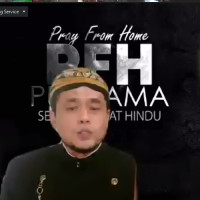 Wujudkan 5M Plus  Ditjen Bimas Hindu gelar Pray from Home