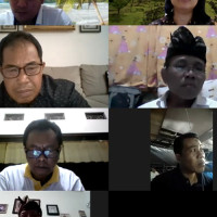 Penyerahan Dana Punia untuk Umat Hindu Kalimantan Selatan dan Sulawesi Barat