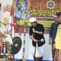 Pembimas Hindu Kaltim tutup Loka Sabha IV PHDI Kabupaten Kutai Timur