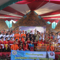 Kabupaten Sidoarjo Raih Juara Umum Utsawa Dharmagita Jawa Timur